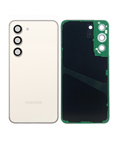 Samsung SM-S916 Galaxy S23 Plus Rear Glass With Camera Lens Cream