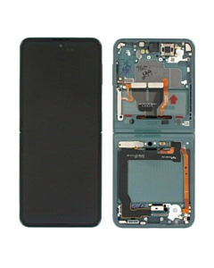 Samsung SM-F711 Galaxy Flip 3 5G Service Pack Display Green