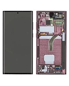 Samsung SM-G908 Galaxy S22 Ultra Service Pack LCD Display Replacement Burgundy