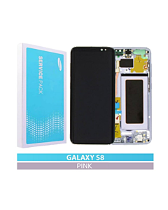 Samsung SM-G950 Galaxy S8 Service Pack LCD Display Replacement Pink