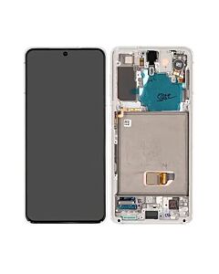 Samsung SM-G991 Galaxy S21 5G Service Pack LCD Display Replacement White