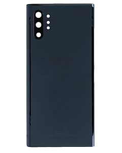 Samsung SM-N975 Galaxy Note 10 Plus Rear Glass With Camera Lens Aura Black