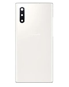 Samsung SM-N975 Galaxy Note 10 Plus Rear Glass With Camera Lens Aura White