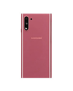 Samsung SM-N975 Galaxy Note 10 Plus Rear Glass With Camera Lens Pink