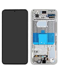 Samsung SM-S901 Galaxy S22 5G Service Pack LCD Display Replacement Phantom White
