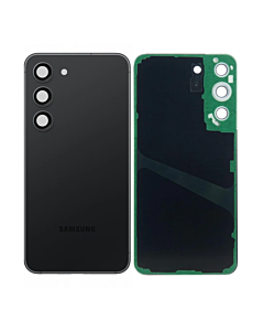 Samsung SM-S911 Galaxy S23 Rear Glass With Camera Lens Black