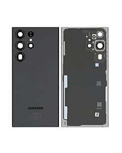 Samsung SM-S918 Galaxy S23 Ultra Rear Glass With Camera Lens Black