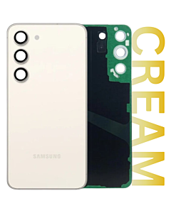 Samsung SM-S711 Galaxy S23 FE Rear Glass With Camera Lens Cream
