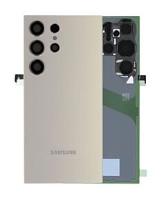 Samsung SM-S928 Galaxy S24 Ultra Rear Cover With Camera Lens Titanium Gray