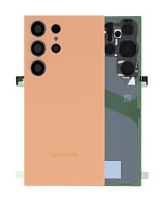 Samsung SM-S928 Galaxy S24 Ultra Rear Cover With Camera Lens Titanium Orange