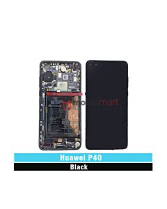 Huawei P40 Service Pack LCD Display Replacement Black