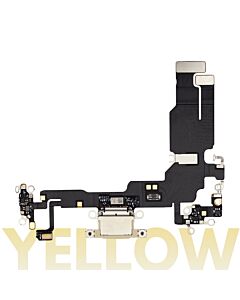 iPhone 15 Charging Port Flex Cable Yellow